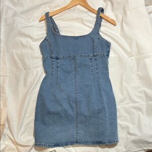 Aeropostale Light Blue Denim Dress